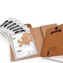 Без бренда «Скретч-карта мира стирающаяся. Карта путешествий» в Астрахане 