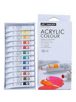 Без бренда «Акриловые краски «Две картинки» 12 шт. по 12 мл, проф. пигмент» в Астрахане 