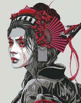 Восточная девушка в этническом наряде