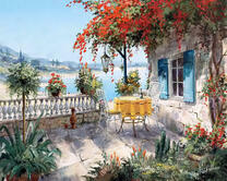 Без бренда «Летняя терраса у залива (20шт)» в Астрахане 