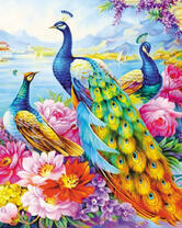 Без бренда «Изящные павлины (20шт)» в Астрахане 