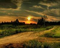 Без бренда «Проселочная дорога на закате» в Астрахане 