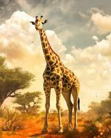 Без бренда «Красивый жираф в солнечный день» в Астрахане  в интернет-магазине  Без бренда «Красивый жираф в солнечный день» в Астрахане