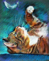 Без бренда «Котенок играет пером» в Астрахане 