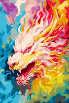 Без бренда «Разноцветный огненный дракон» в Астрахане в интернет-магазине  Без бренда «Разноцветный огненный дракон» в Астрахане