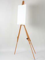 Без бренда «Коробка 12 шт.: Мольберт Две картинки тренога, деревянный» в Астрахане 