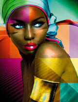 Без бренда «Голубоглазая африканская девушка» в Астрахане 