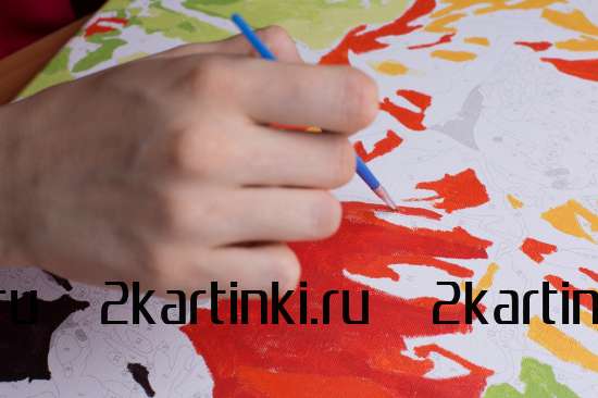 Картина по номерам 40x50 GX37103 Красочные цветные горы за 320 руб.  в интернет-магазине  Картина по номерам 40x50 Красочные цветные горы