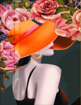 Без бренда «Дама в яркой шляпе и розы» в Астрахане 