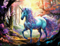 Без бренда «Единорог в фэнтезийном лесу» в Астрахане 