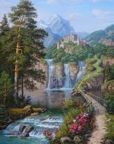 Без бренда «Коробка 25 шт. картин по номерам BOX25-NM-00034» в Астрахане 